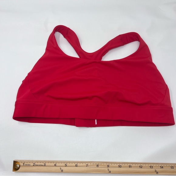 Athleta Bold Red Sports Bra - Picture 8 of 9